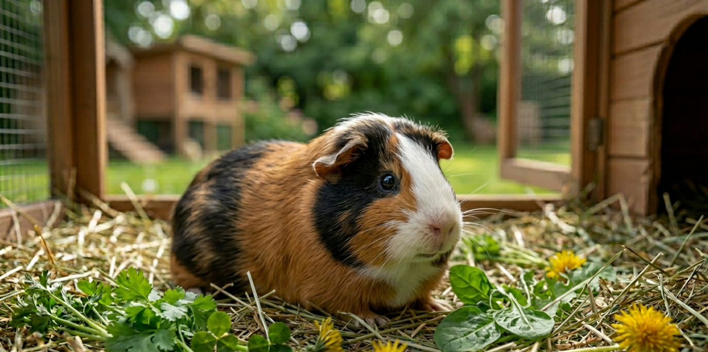 Guinea pig portresi